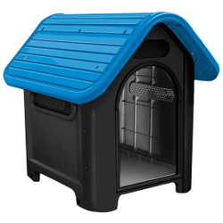 Casa Casinha de Cachorro n.3 mecpet Média Desmontável Azul é boa?