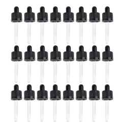 24pcs Tampa De Pipeta Conta-gotas De Vidro Plástico Para Garrafa De óleo Essencial De 15 Ml é boa?