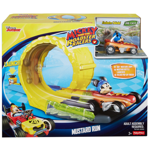 Pista E Veículo - Disney - Mickey Mouse - Aventuras Sobre Rodas - Mickey  Mustard Run - Fisher-price em Promoção na Americanas