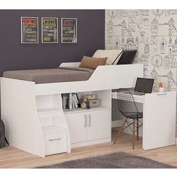 Cama Multifunção Solteiro Bianca ii - Cimol - Branco é boa?