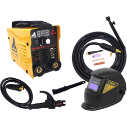 Maquina De Solda Inversora Mini 219 Mma Eletrodo Portatil King Usk + Tocha Tig Mascara Automática 220v Menor preço em Maquina De Solda Inversora Mini 219 Mma Eletrodo Portatil King Usk + Tocha Tig Mascara Automática 220v