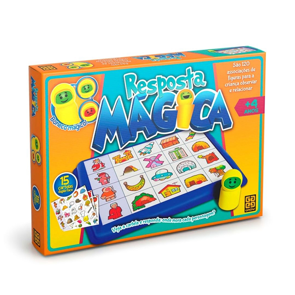 Resposta Mágica Jogo Infantil Grow