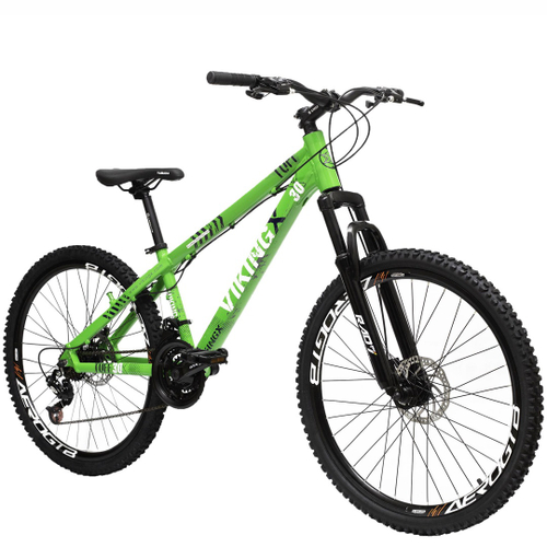 Bicicleta Aluminio Vikingx De Empinar Manobras Grau Aro 26