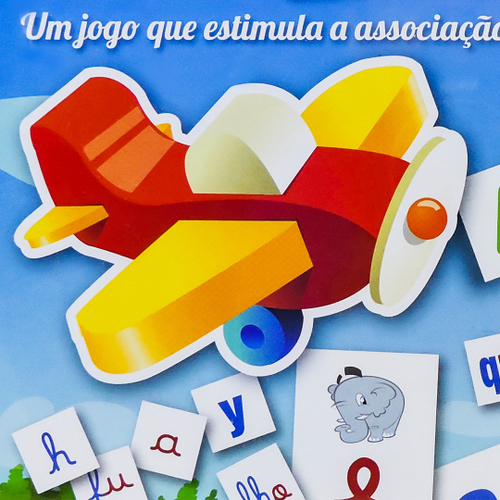 Jogo Educativo Associando O Alfabeto Pai E Filhos 1034 em Promoção na  Americanas