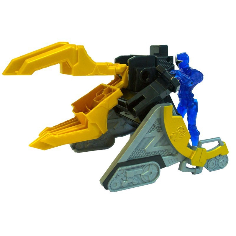 Power Rangers Ninja Steel lançador e morfador batalha + ranger Azul 10 ...