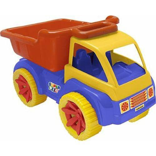 Brinquedo Infantil Caminhao Super Cacamba Vermelho Magic Toys - Papellotti