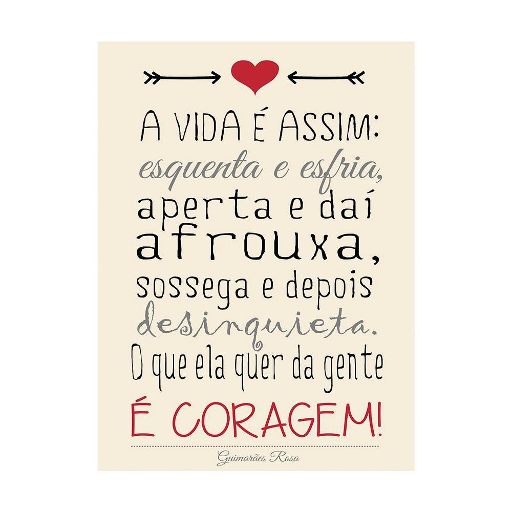 Frase Motivacional Quadro Decorativo Em Tela 30X40 Cm em Promoção na  Americanas