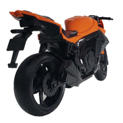 Moto Esportiva Naked Miniatura Infantil 26Cm Roma Brinquedos