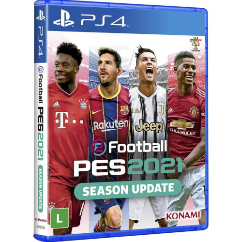 Jogo Pes 21 futebol Efootball Pro Evolution Soccer 2021 Ps4 em