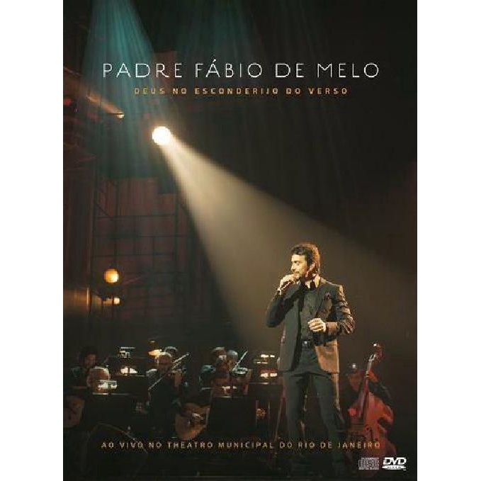 Dvd Cd Padre Fábio De Melo Deus No Esconderijo Do Verso Submarino