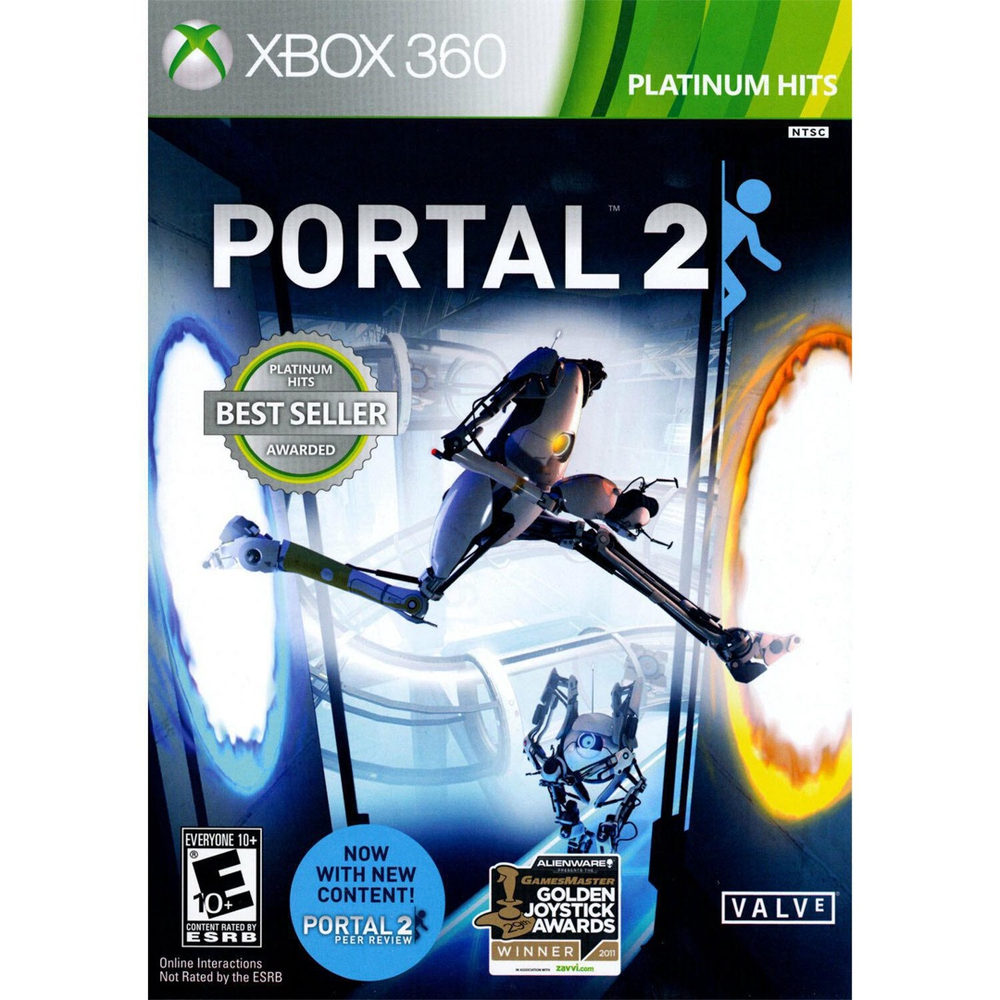 Jogo Novo Lacrado Midia Fisica Portal 2 Para Xbox 360