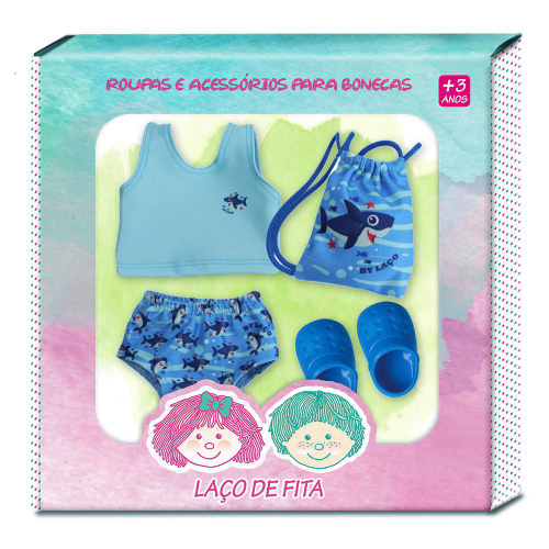 Kit Roupa De Boneca Para Baby Alive - Praia Biquini Sereia no Shoptime