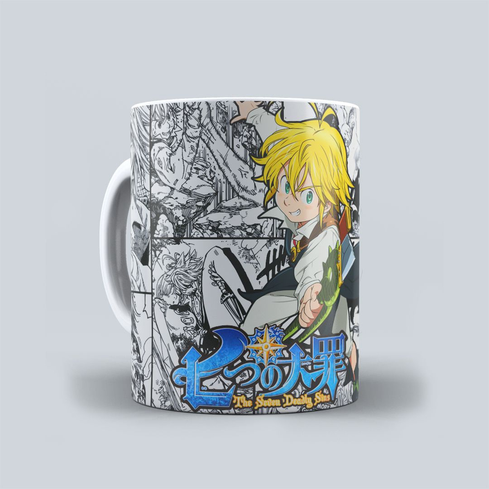 Caneca meliodas - nanatsu no taizai