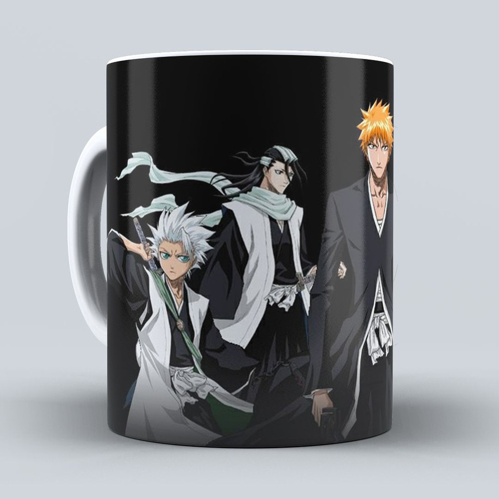 Caneca Bleach Personagens anime mangá desenho