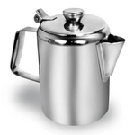 Leiteira com Tampa 568 ml Bule Aço Inox na Caixa Luxo Kehome