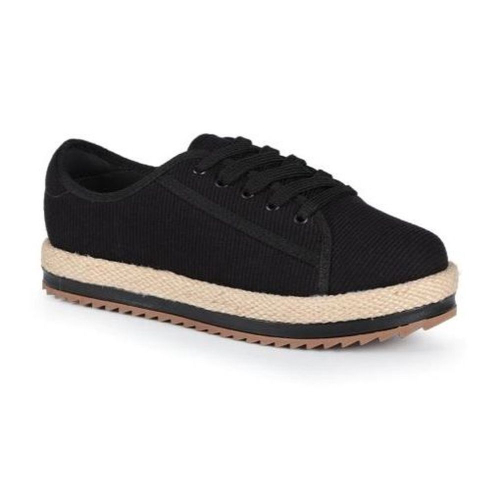 Tenis flatform best sale preto beira rio