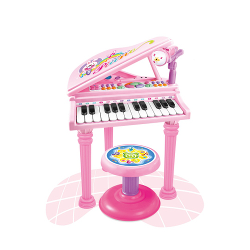 Teclado Com Microfone Piano Infantil Brinquedo Musical em Promoção na  Americanas