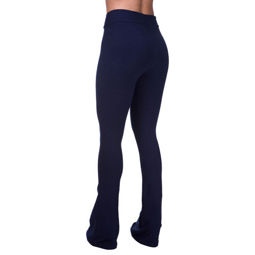 Calça bandagem hot sale azul marinho