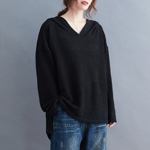 deep v neck moletom com capuz