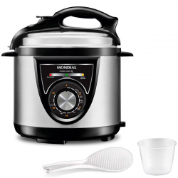 Panela de pressão elétrica 5 litros Pratic Cook 5L - PE-34 - Mondial é boa?
