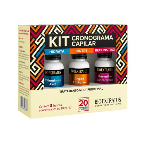 Kit Máscara Força Com Pimenta + Shitake Plus 1kg Bio Extratus em Promoção  na Americanas