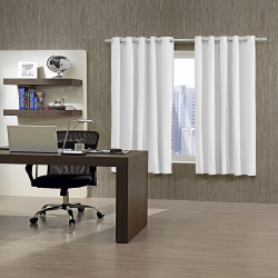 Cortina Blackout Ilhós Branco 200x170 Bella Janela é ruim? Cortina Blackout Ilhós Branco 200x170 Bella Janela é boa?