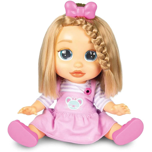 Boneca Interativa Baby Wow Malú Br580 Multikids 43,3cm - Bonecas