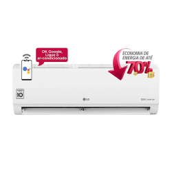 Ar Condicionado Split LG Voice 9000 Btus Dual Inverter Frio 127V S4UQ09WA51B. EB1GAMZ Menor preço em Ar Condicionado Split LG Voice 9000 Btus Dual Inverter Frio 127V S4UQ09WA51B. EB1GAMZ