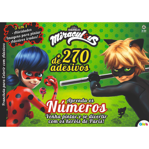 Miraculous: Ladybug - Colorir com brilho