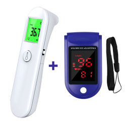 Set Oxímetro portátil + termômetro de testa - sem bateria é boa?