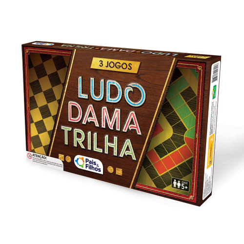 Jogos Clássicos ludo Trilha Sobe Desce e Damas 32510 - Copag na Americanas  Empresas