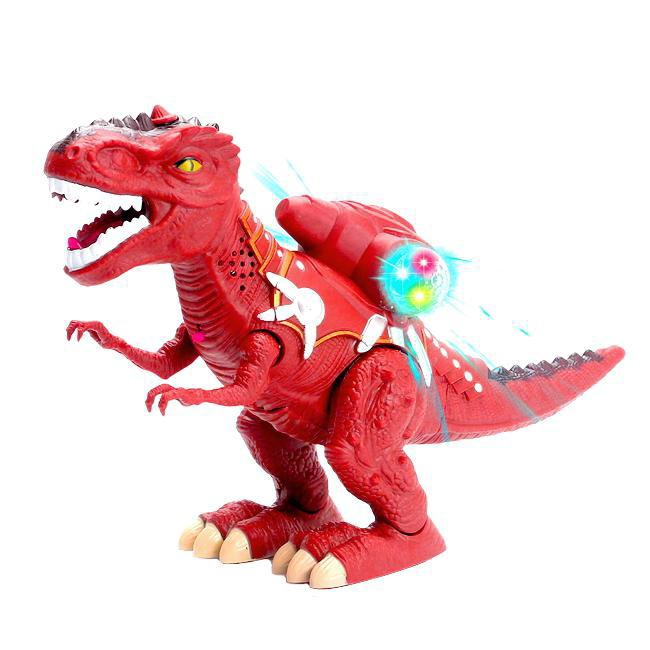 Dino Rex Toy de Brinquedo Anda Música Luz History 4 em Promoção na  Americanas