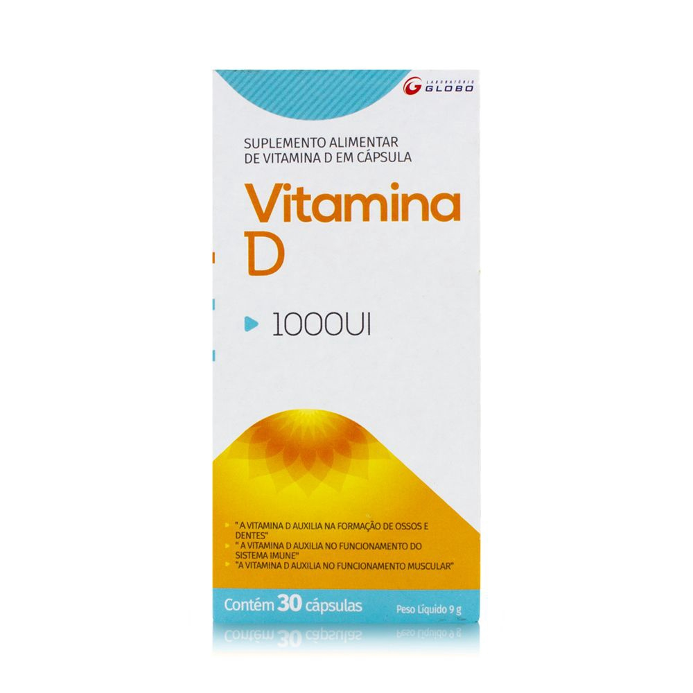 Vitamina D 1000UI Drogaria São Paulo 30 Comprimidos - Drogaria Sao