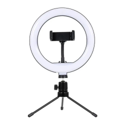 Ring Light iluminador 8 Polegadas 20 cm Com Suporte De Celular + tripé De Mesa Menor preço em Ring Light iluminador 8 Polegadas 20 cm Com Suporte De Celular + tripé De Mesa