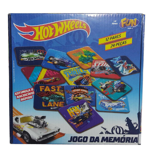 Hot Wheels Jogo da Memória