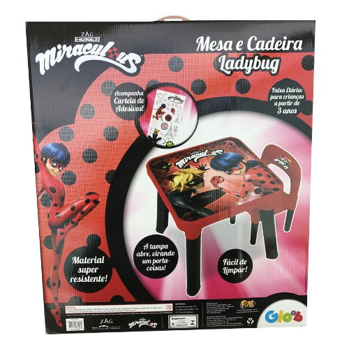 Adesivo para Porta Infantil Miraculous Ladybug