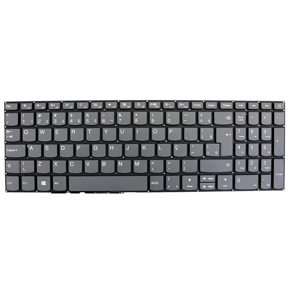 Teclado Para Notebook Lenovo Ideapad 330-15lgm Padrão Com ç em Promoção na  Americanas