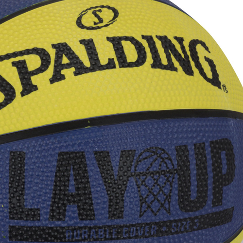 Mini Bola De Basquete Spalding Lay Up Tam 3 Am/Az e Lr/ Pt na Americanas  Empresas