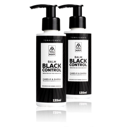 Kit com dois Balms Black Control redutor de fios brancos Cabelo e Barba escurece de forma gradual 140 ml You Man Grooming é boa?