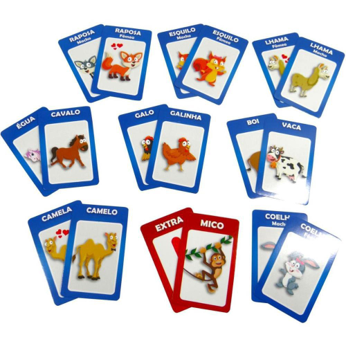 Amagogo Jogos de cartas de correspondência de memória com 54 cartas,  Conjunto de cartas