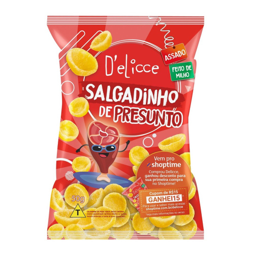 10 Un Salgadinho Cheetos Requeijao Onda 45g - Elma Chips no Shoptime