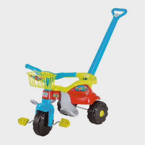 Triciclo Velotrol Infantil Bebe Motoca Menino em Promoção na Americanas