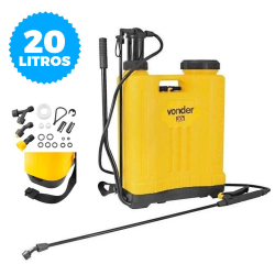 Pulverizador Vonder Costal Agrícola 20L - PC020 Menor preço em Pulverizador Vonder Costal Agrícola 20L - PC020