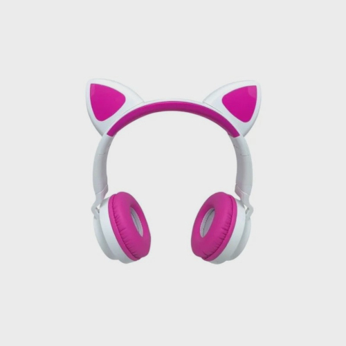 Fone Ouvido Orelha Gatinho Headphone Bluetooth Com Led E P2 - Zapach -  Eletrônicos e Beleza