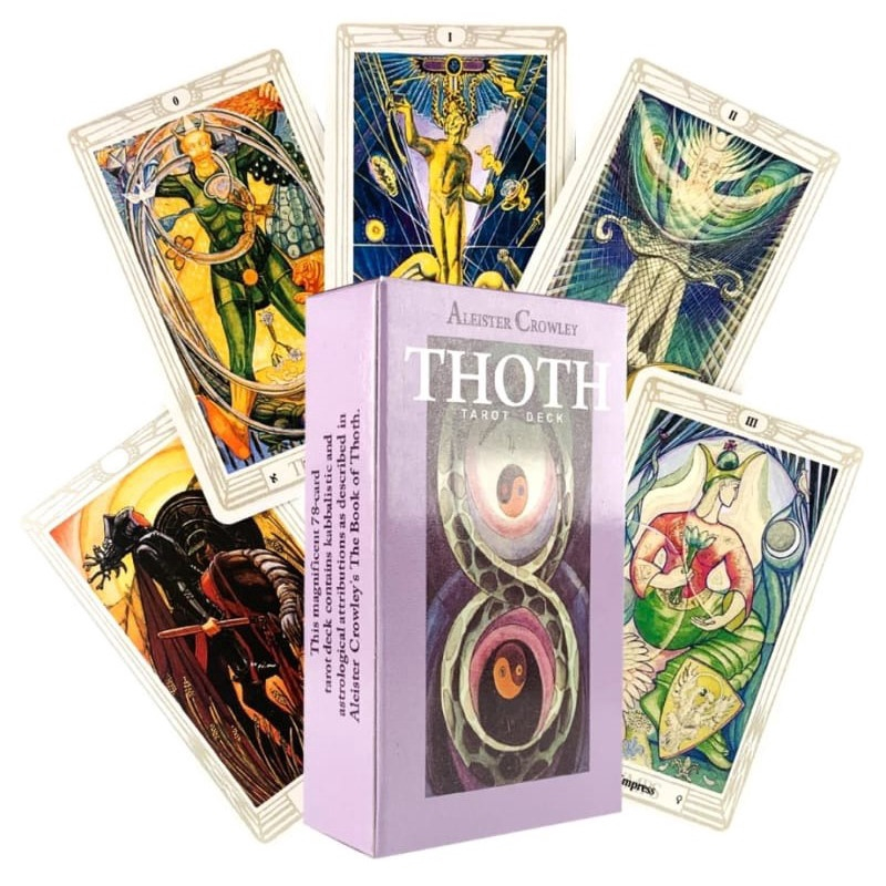 Cartas de tarô, cartas de tarot em inglês baralho de cartas de