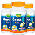 Kit 3 Ômega 3 Kids - 60 Capsulas Unilife