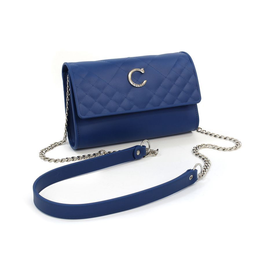 cobalt blue chanel bolsa