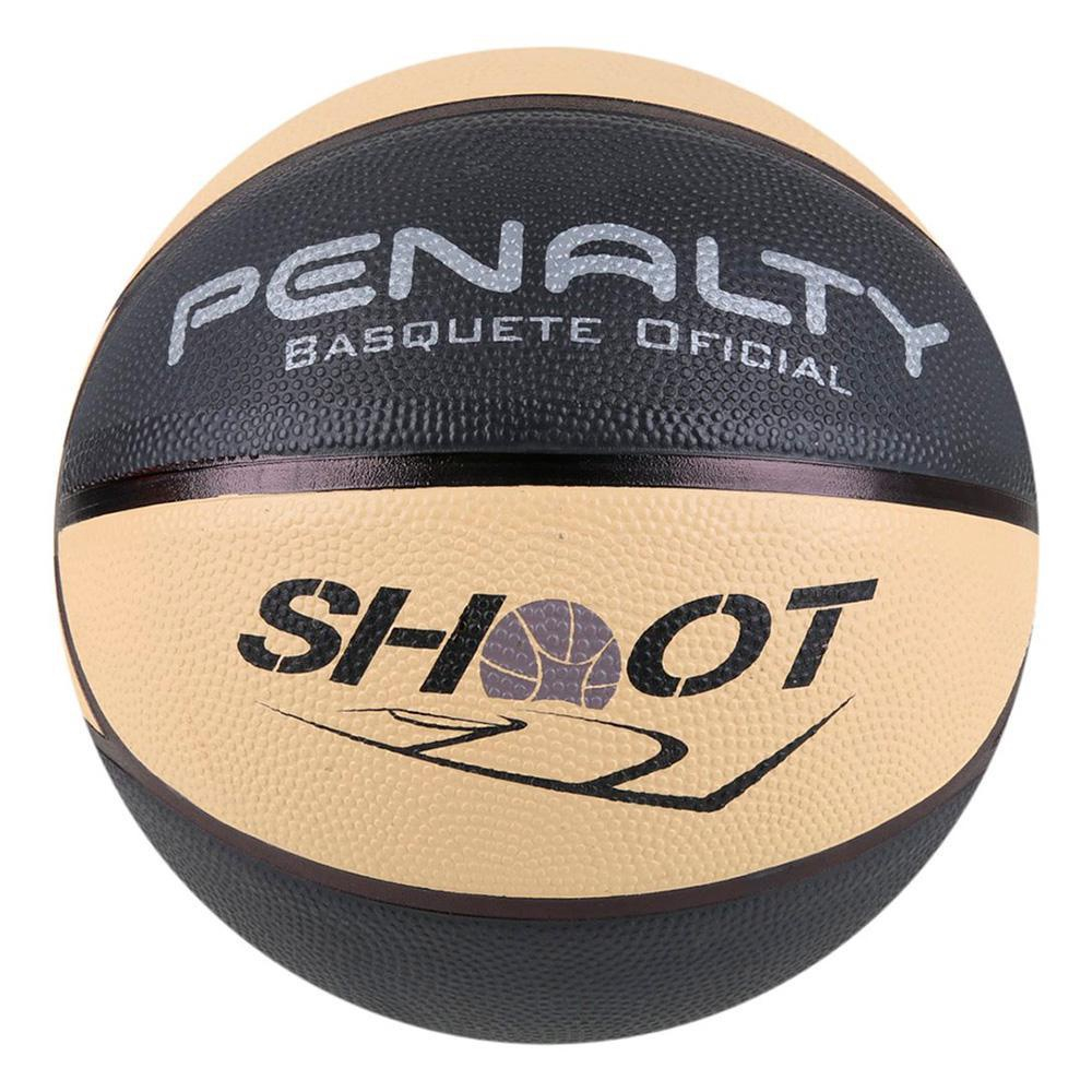 Bola de Basquete Shoot Baby Branca, Preto e Verde 0,3cm - Penalty em  Promoção na Americanas