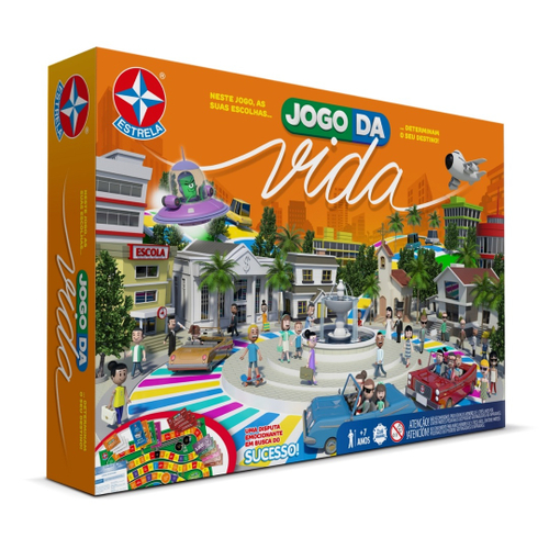 Jogo da Vida Tabuleiro Original com Aplicativo Estrela em Promoção na  Americanas