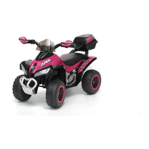 Motoca Moto Infantil Elétrica Menina Rosa 6v Até 25kg Grande